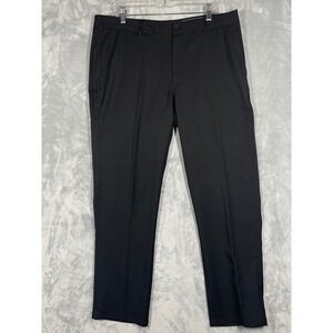 MIZZEN+MAIN Baron Athletic Tapered Performance Menswear Pants Black 36W 30L